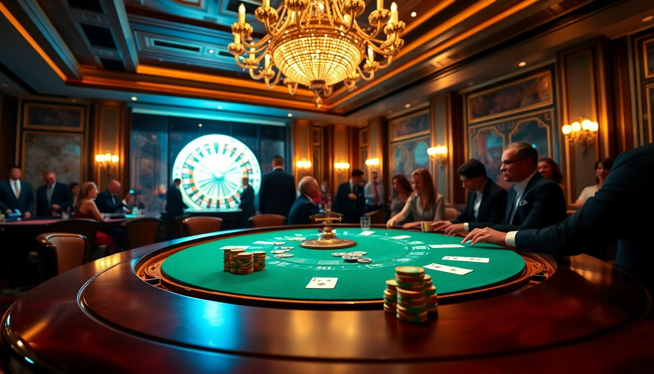 Experience the thrill of 555win com at an upscale poker table with exciting gameplay.