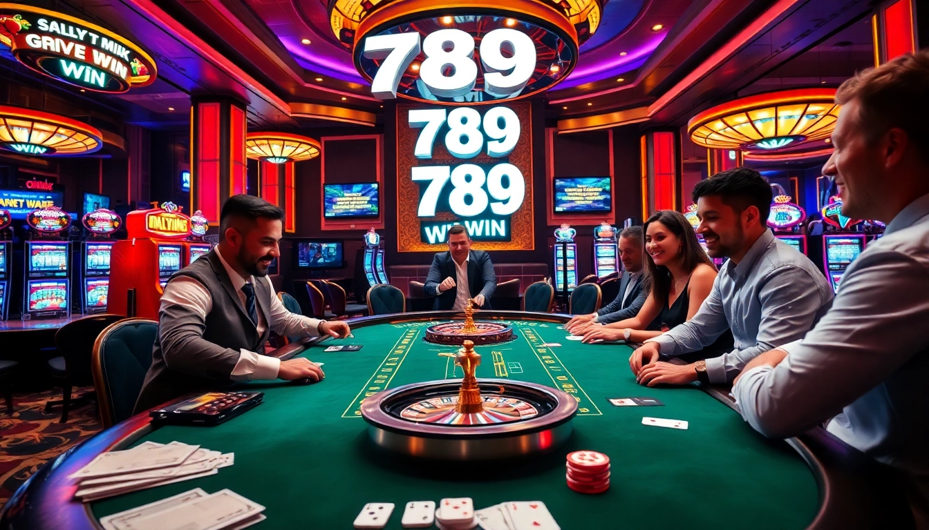 Experience the thrill of betting at 789 win casino with vibrant card games and dynamic gaming visuals.