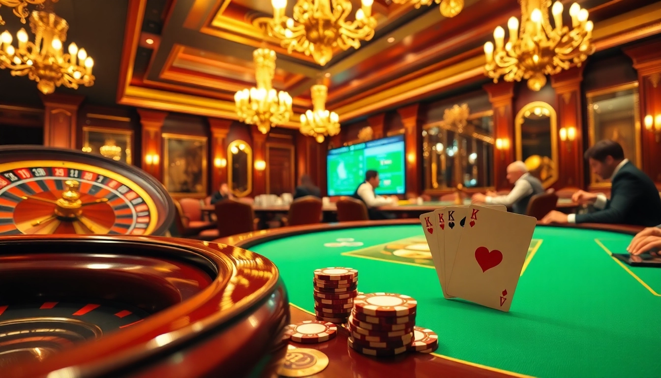 Engaged players enjoy high-stakes poker at u888 com in an elegant casino setting.