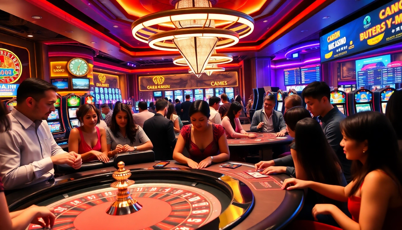 Profitez des jeux casino en ligne avec une ambiance vibrante et des joueurs engagés.