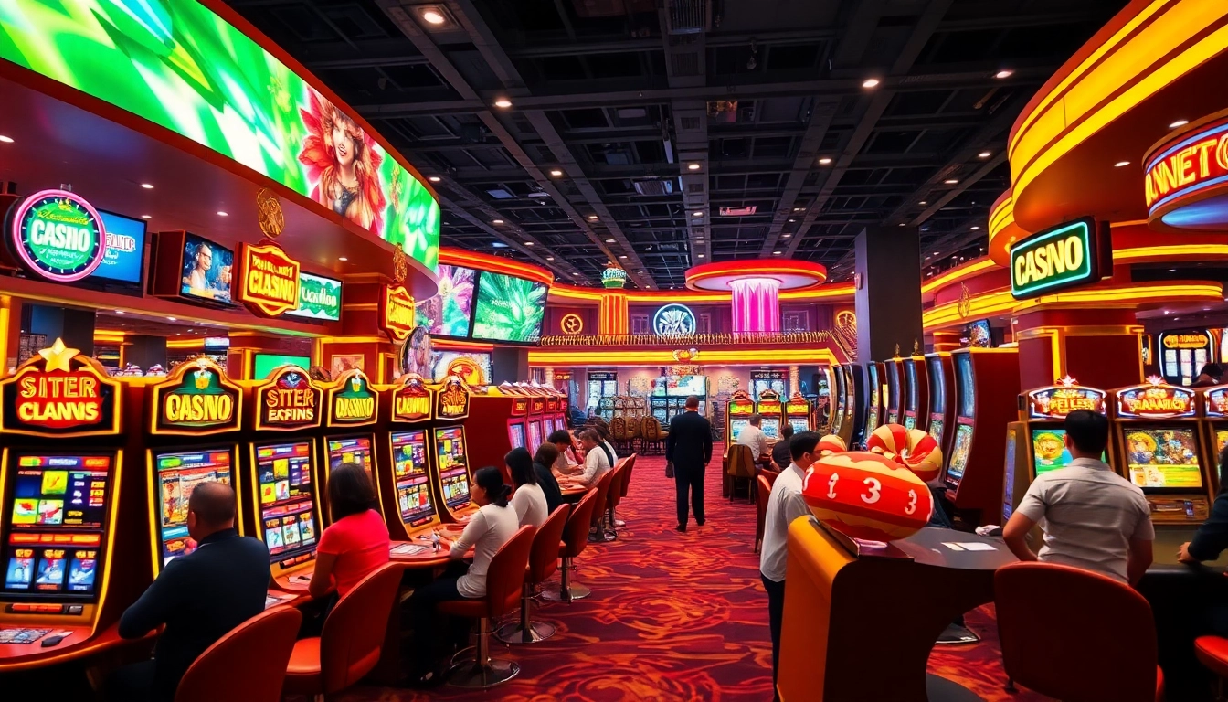Découvrez le meilleur casino en ligne avec des machines à sous modernes et une ambiance animée.