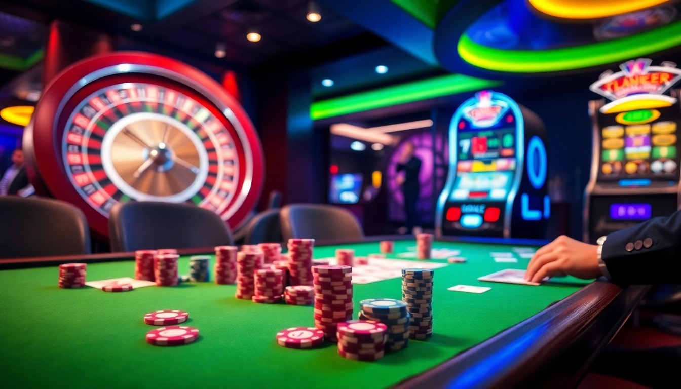 Experience thrilling gaming at u888com.net with vibrant casino tables and exciting slot machines.