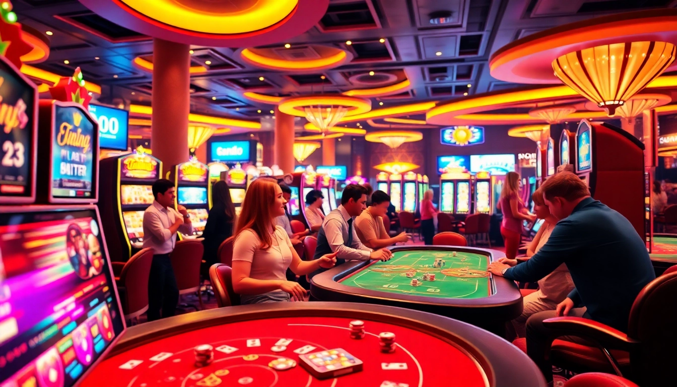 Découvrez les meilleurs casino en ligne avec des jeux dynamiques et une ambiance excitante.